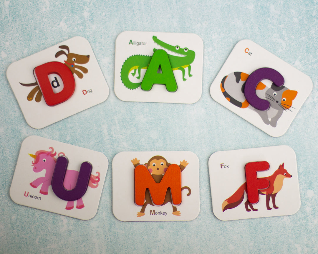 Alphabet & Numbers flash cards